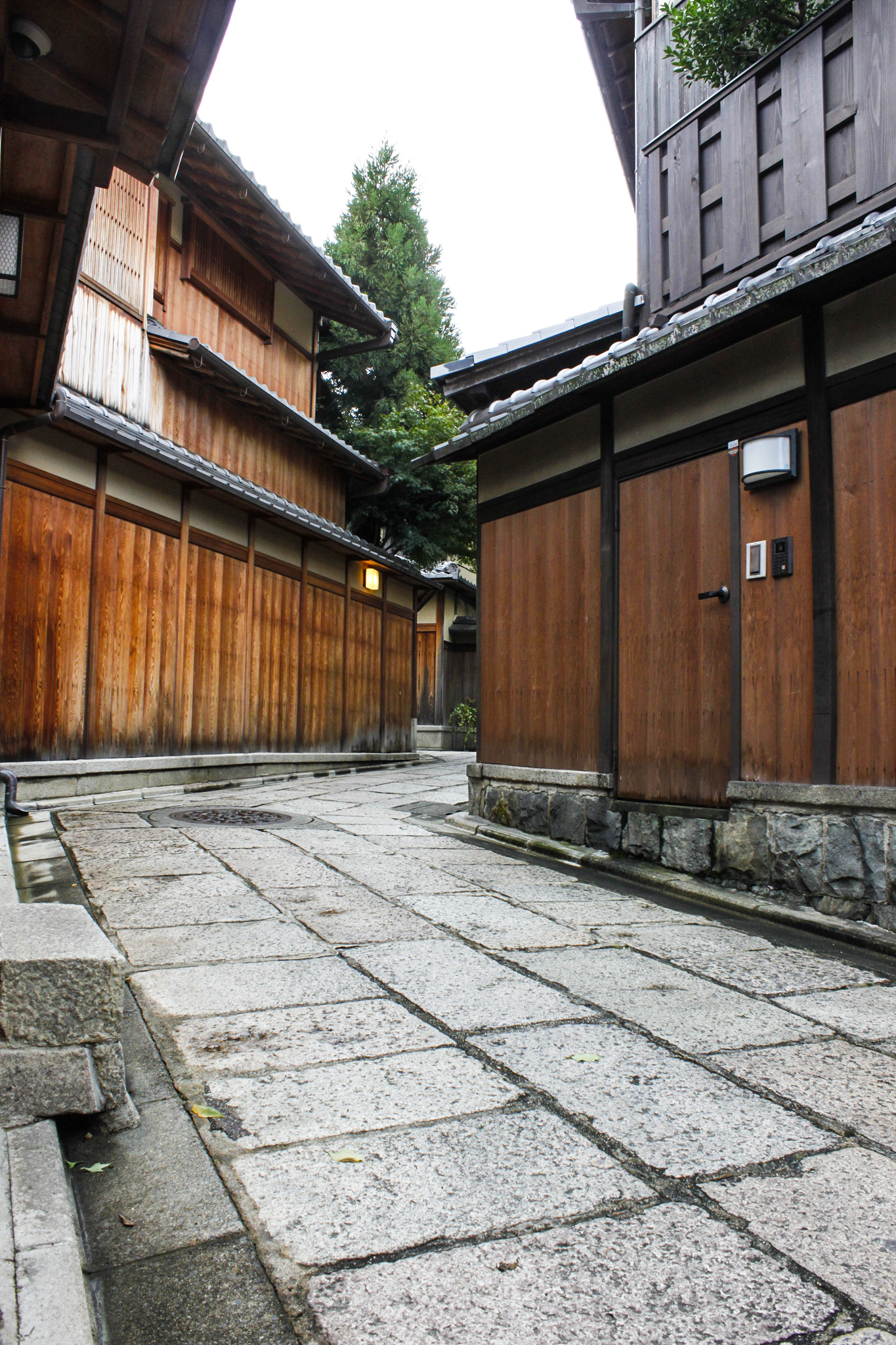 京都の街並み 味わいのある路地 フリー 無料 写真素材 ダウンロード Blue Green