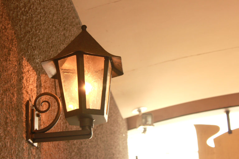 街灯のランプ