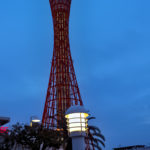 神戸ポートタワーのライトアップ