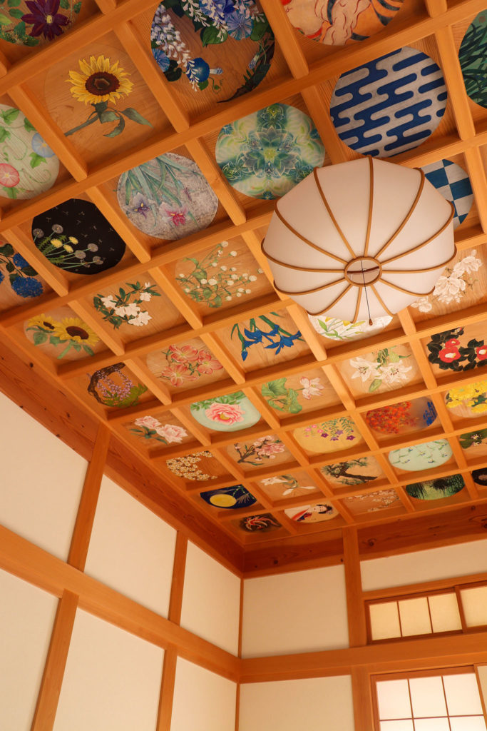 京都 宇治 正寿院の天井絵
