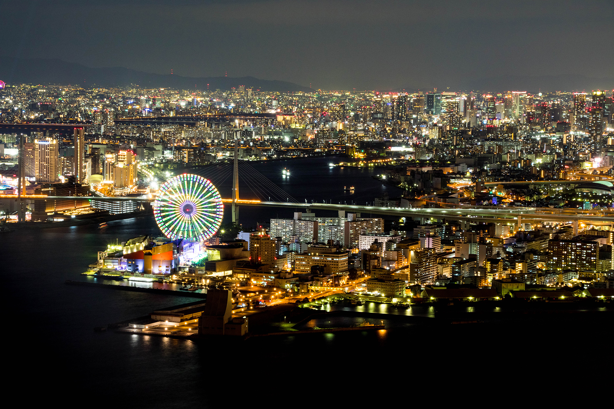 大阪 夜景ドライブ 無料 デート